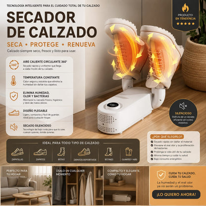 ⚡👟🔥*SECADOR DE CALZADO PREMIUM*⚡👟🔥