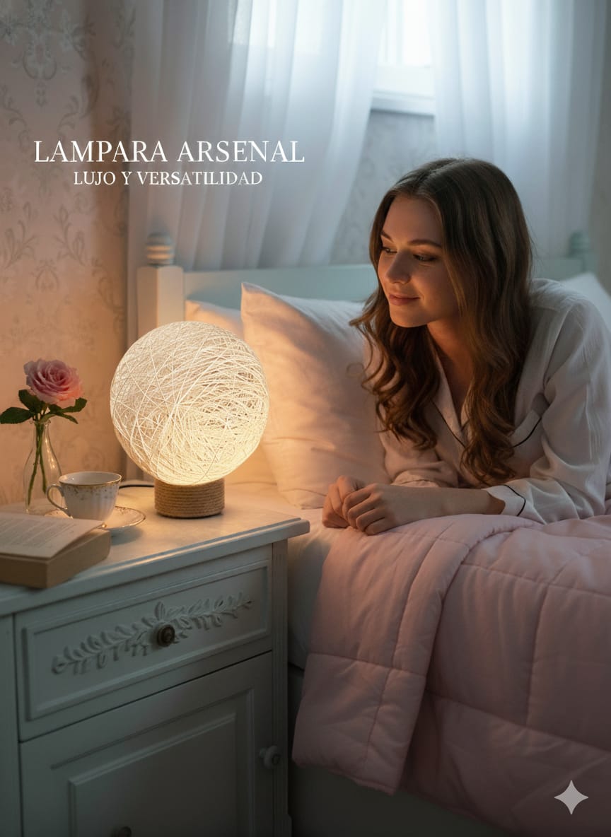 Lampara Artesanal Led